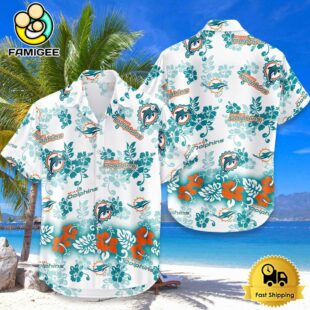 NFL Miami Dolphins Aloha Paradise Hawaiian Shirt