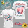 NFL Miami Dolphins Celebrates National Aviation Day 3D Shirt