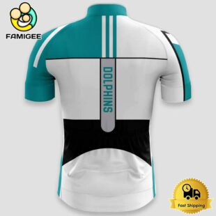 NFL Miami Dolphins Custom Name Cycling Jersey, Cycling Shirts