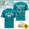NFL Miami Dolphins Happy National Grandparents Day 3D Shirt