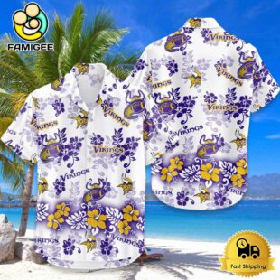 NFL Minnesota Vikings Aloha Paradise Hawaiian Shirt