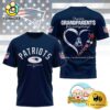 NFL New England Patriots Happy National Grandparents Day 3D Shirt
