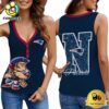NFL New England Patriots Mascot New 2025 Women V-Neck Ribbed Tank Top