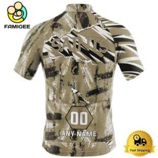 NFL New Orleans Saints Custom Name Mixed Stripes Cycling Jersey, Cycling Shirts