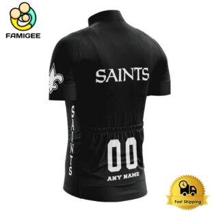 NFL New Orleans Saints Custom Name Mono Cycling Jersey, Cycling Shirts