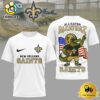 NFL New Orleans Saints Dangerous Alligator Alcatraz 3D Shirt