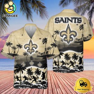 NFL New OrleansSaints Tropical Summer Hawaiian Shirts