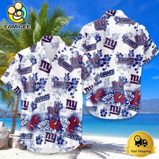NFL New York Giants Aloha Paradise Hawaiian Shirt
