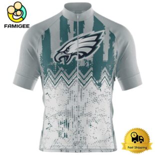 NFL Philadelphia Eagles Custom Name Polka Dot Cycling Jersey, Cycling Shirts