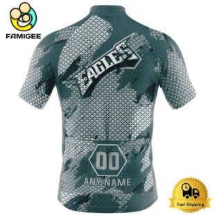 NFL Philadelphia Eagles Custom Name Special Design Cycling Jersey, Cycling Shirts