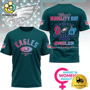 NFL Philadelphia Eagles Happy Women’s Equality Day 3D Shirt