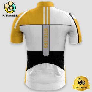 NFL Pittsburgh Steelers Custom Name Cycling Jersey, Cycling Shirts