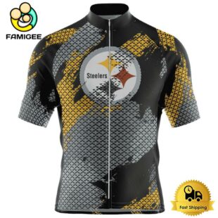 NFL Pittsburgh Steelers Custom Name Special Design Cycling Jersey, Cycling Shirts
