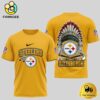 NFL Pittsburgh Steelers The Last Native American Hat 3D Shirt