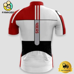 NFL San Francisco 49ers Custom Name Cycling Jersey, Cycling Shirts