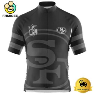 NFL San Francisco 49ers Custom Name Mono Cycling Jersey, Cycling Shirts
