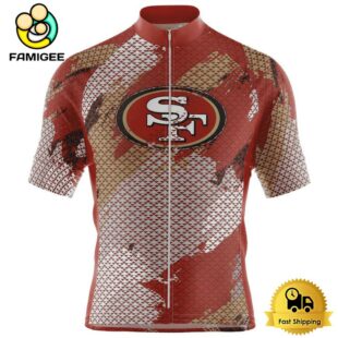 NFL San Francisco 49ers Custom Name Special Design Cycling Jersey, Cycling Shirts