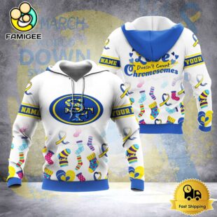 NFL San Francisco 49ers Down Syndrome Awareness 3D Hoodie