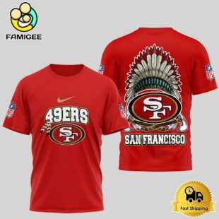 NFL San Francisco 49ers The Last Native American Hat 3D Shirt