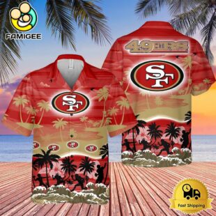 NFL San Francisco 49ers Tropical Summer Hawaiian Shirts
