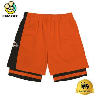 NFL San Francisco Giants Team Logo Custom Name Double-deck Sport Shorts