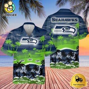 NFL Seattle Seahawks Tropical Summer Hawaiian Shirts