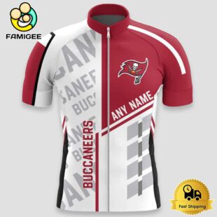 NFL Tampa Bay Buccaneers Custom Name Cycling Jersey, Cycling Shirts