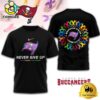NFL Tampa Bay Buccaneers Never Give Up Fight Cancer In All Colors 3D Shirt