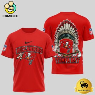 NFL Tampa Bay Buccaneers The Last Native American Hat 3D Shirt