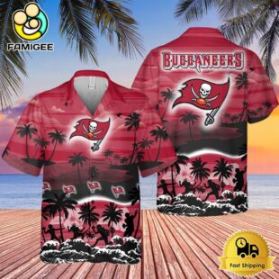 NFL Tampa Bay Buccaneers Tropical Summer Hawaiian Shirts