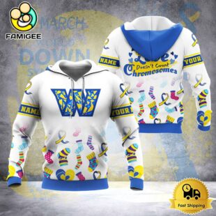NFL Washington Commanders Down Syndrome Awareness 3D Hoodie