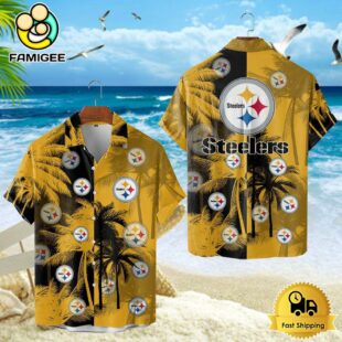 Pittsburgh Steelers Hawaiian Shirt, NFL Resort wear