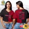 Tampa Bay Buccaneers Custom Woman Cropped Baseball Jersey, Football Crop Top