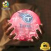 Tennessee Titans City Skyline NFL Logo Design Moon Lamp
