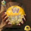 Washington Commanders City Skyline NFL Logo Design Moon Lamp