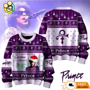 All I Want For This Chrismas Is Prince Ugly Sweater