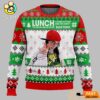 Billie Eilish I Could Eat That Girl For Lunch Christmas Ugly Sweater