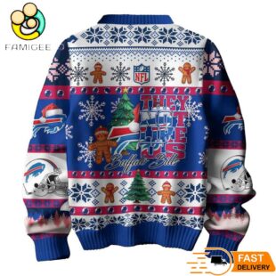 Buffalo Bills They Not Like Us Christmas Ugly Sweater