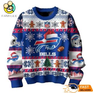 Buffalo Bills They Not Like Us Christmas Ugly Sweater
