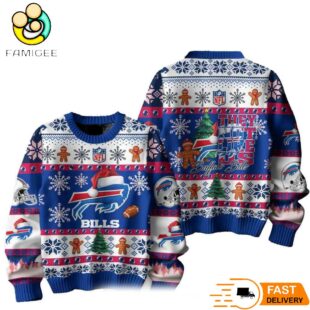 Buffalo Bills They Not Like Us Christmas Ugly Sweater