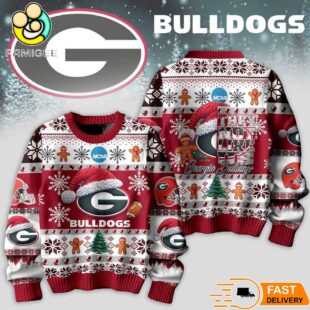 Bulldogs They Not Like Us Christmas Ugly Sweater