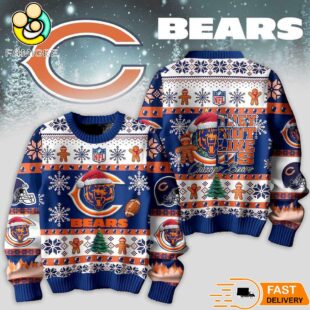 Chicago Bears They Not Like Us Christmas Ugly Sweater