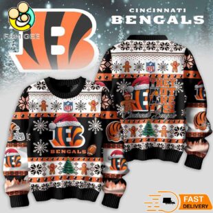 Cincinnati Bengals They Not Like Us Christmas Ugly Sweater