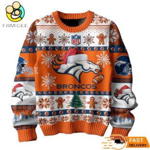 Denver Broncos They Not Like Us Christmas Ugly Sweater