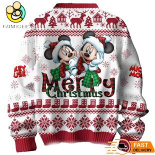 Disney Mickey Mouse Merry Christmas Ugly Sweater