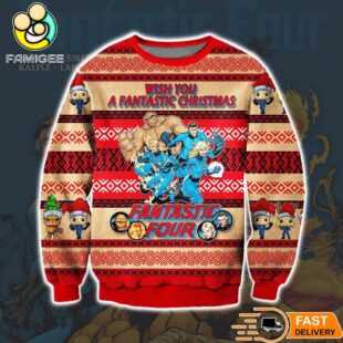 Fantastic Four Ugly Christmas Sweater