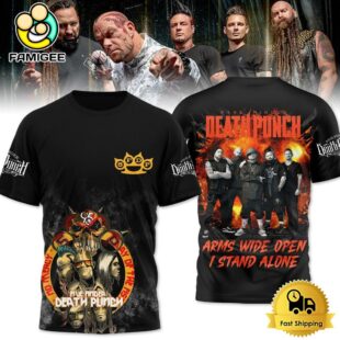 Five Finger Death Punch Arms Wide Open I Stand Alone 3D T-Shirt