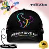 Houston Texans NFL Never Give Up Fight Cancer In All Colors Cap