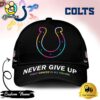 Indianapolis Colts NFL Never Give Up Fight Cancer In All Colors Cap
