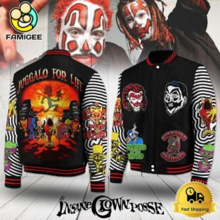 Insane Clown Posse Juggalo For Life Baseball Jacket